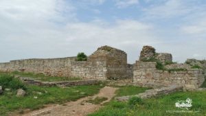 Останки от антична крепост на нос Калиакра